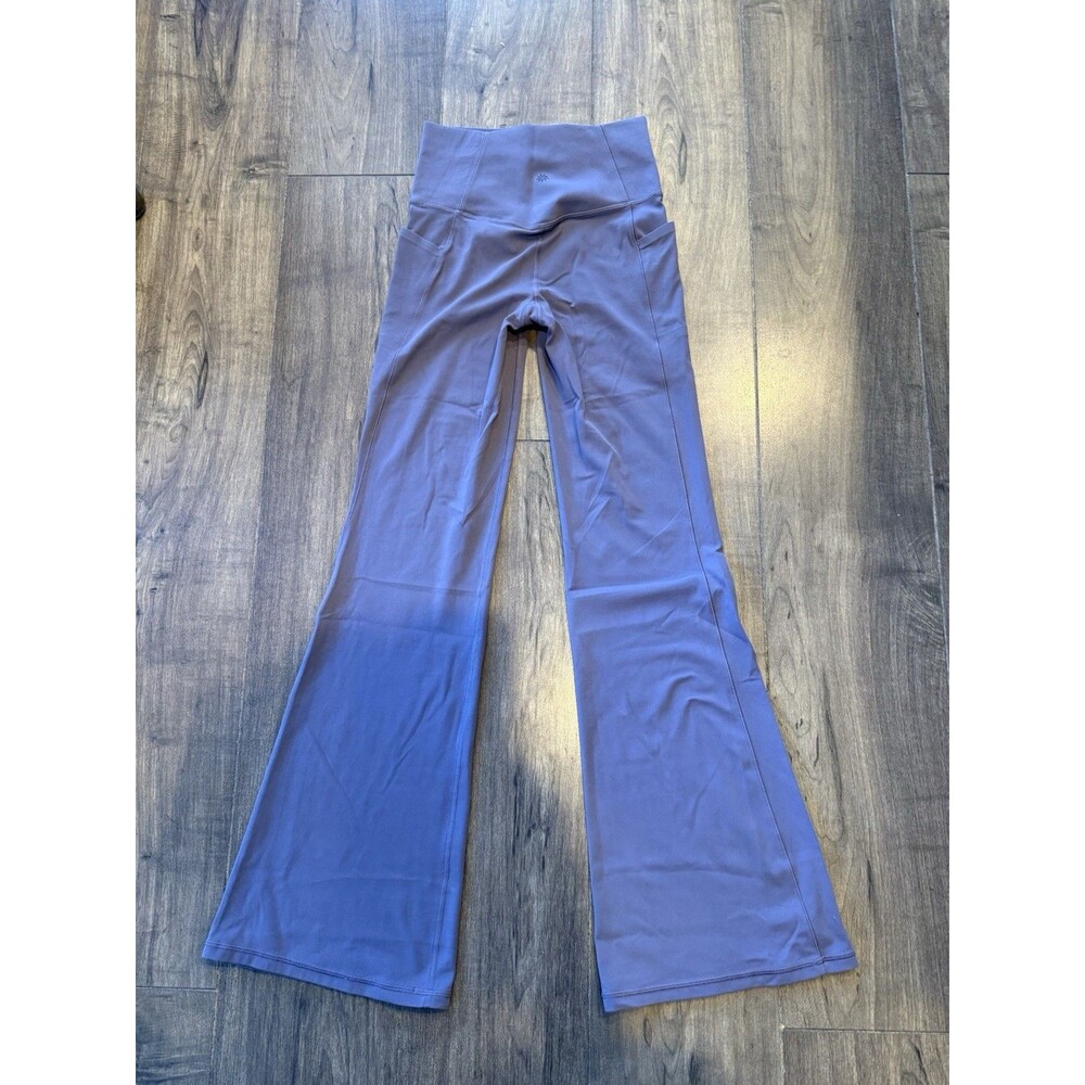Athleta Salutation Stash Flare Pant PurpleSize XS NWOTAthleisure Yoga Minimalist
